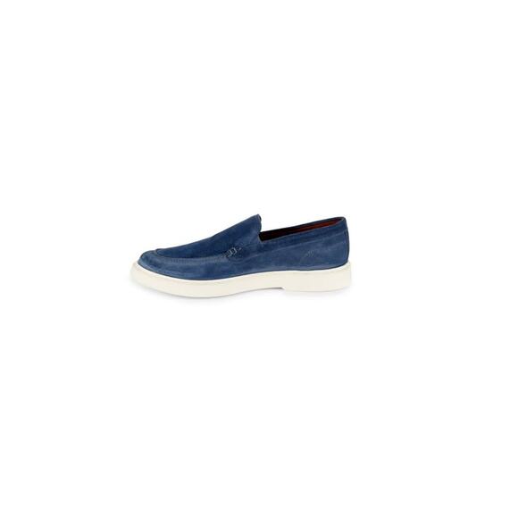 $395 NIB Allen Edmonds blue Moc Toe Hayes Suede Loafers Slip Ons Size 11 D